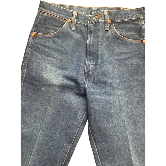 Vintage Wrangler 936DEN Women’s Jeans 31x36 Made in USA Talon 42 Rare Print - Picture 2 of 16